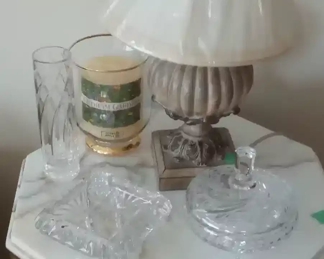 Crystal Glass Items, 