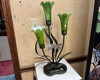Tulip/Dragonfly Lamp