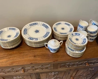 11 place Set plus extra's of Coalport China 'Revelry'
