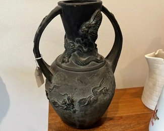 Antique Chinese Dragon Vase