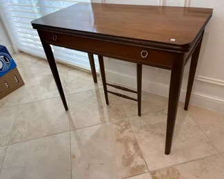 Vintage Mahogany Pull Out Table