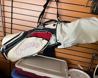 Lefties Callaway Golf Bag with Ping Clubs (newer clubs with size 10 1/2 Callaway Golf Shoes