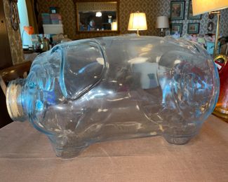 Libbey GlassThis Little Piggy jar