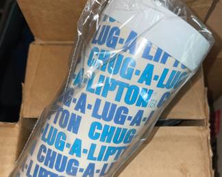 set of Lipton glasses