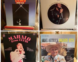 Rare Elvis Moody Blue album and others