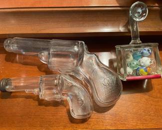 Figural toy candy jars