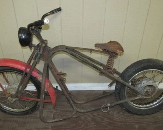 1920's Simplex Motor Bike Frame