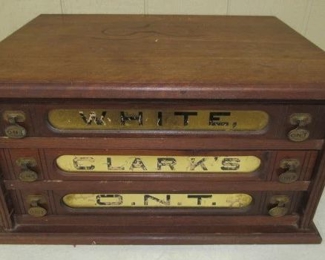 Clark's Spool Cabinet