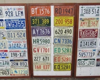 License Plate Collection