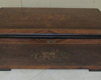 Large Antique Music Box