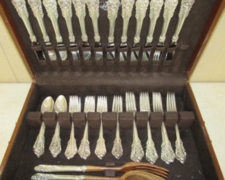 50 Pieces of Wallace Sterling Flatware