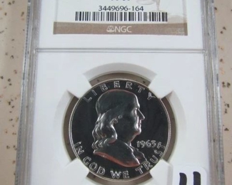 NGC 1963 PF 67 Franklin Half Dollar