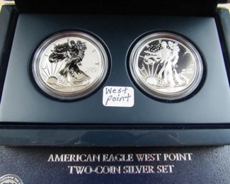2013 American Eagle West Point Silver Set