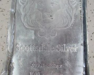 100 Troy Ounce Silver Bar
