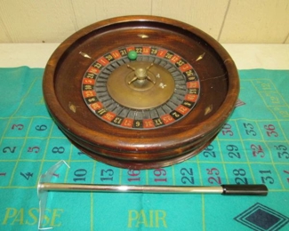 Antique Roulette Wheel
