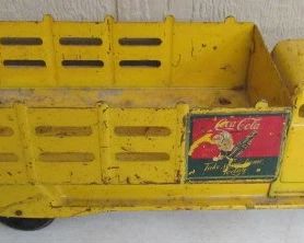 1940's Metal Marx Toys Coca-Cola Delivery Truck