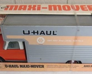 NOS 1970's Metal U-Haul Toy Truck in Box - Nylint Toys