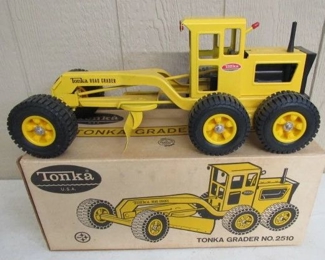 1970's Tonka Toys Road Grader in Box