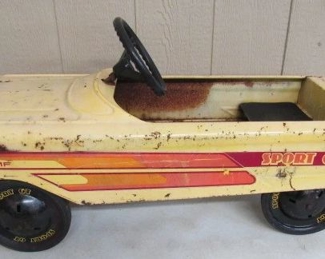 1960's Metal AMF Sport GT Pedal Car