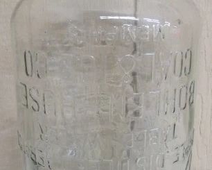 1927 Memphis, TN Coal & Ice Company Justrite Water Bottle