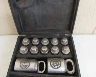 Weights in Carry Case For Scales in Last Photo