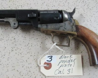 Black Powder Pistol - .31 Caliber