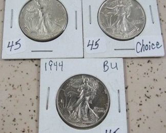 Walking Liberty Half Dollars