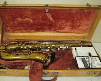 Circa. 1940's King Zephyr Tenor Saxophone w/Selmer/Paris Metal Mouthpiece - Serial #285080