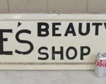 Vintage Metal Coke Sign