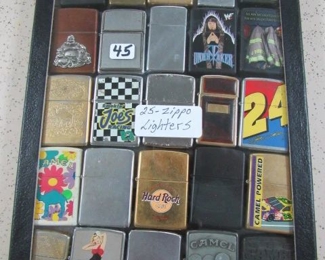 25 - Zippo Lighters