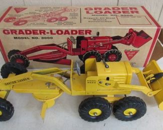1960's Ny-Lint Toys Loader-Grader Toy in Box