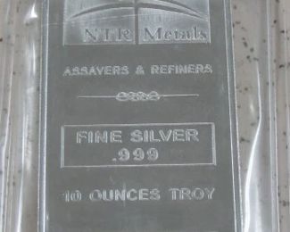 10 oz Silver Bar