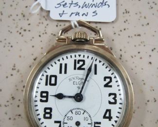 B.W. Raymond Elgin 21 Jewel Pocket Watch