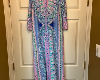 Women's Lilly Pulitzer Morgann Maxi Dress Size L