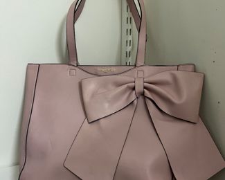 Karl Lagerfeld Leather Bow Handbag