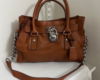 Michael Kors Brown Leather Handbag