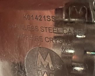 Woman's Michele Diamond Dial Wristwatch