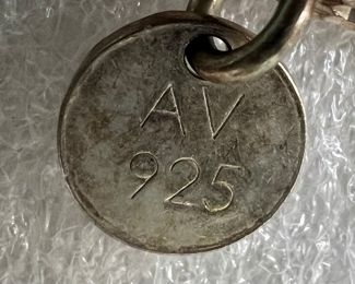 Sterling Silver Guitar String Spring Bracelet