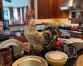 Tons and Tons of Kitchen Bowls, Plates Pots, Pans & Accessories & Decor