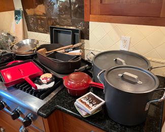 Tons and Tons of Kitchen Bowls, Plates Pots, Pans & Accessories & Decor