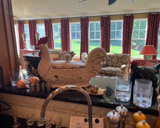 Tons and Tons of Kitchen Bowls, Plates Pots, Pans & Accessories & Decor