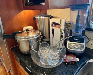 Ninja's, Cuisinart & Pressure Cooker