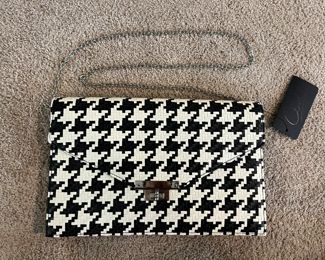Clutch Houndstooth Clutch/Handbag