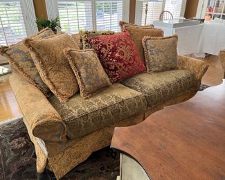 JM Paquet Custom Slip Covered Sofa (30" Back Height x 38"D x 80"W)