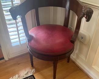 Southwood Leather Seat Armchair