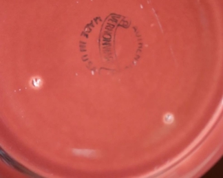 Vintage Ultra Casual California Authentic Vernonware Dinnerware set