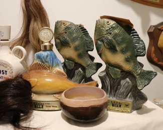 Jim Beam Fish Decanters