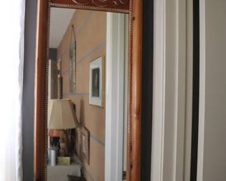 Pine Carved Mirror 
