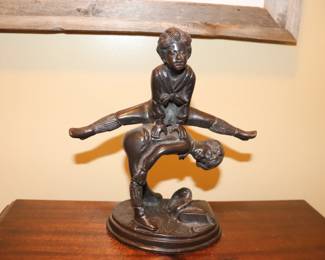  Leap Frog by  Andrea Sadek Bronze Figurine