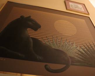 Black Panther at Sunset by Franco for Artmeister Studio